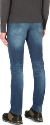 HUGO BOSS Regular-fit tapered jeans