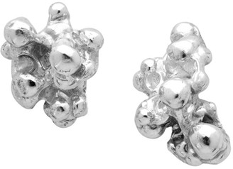 Chin Teo Silver Coral Zemi Earrings