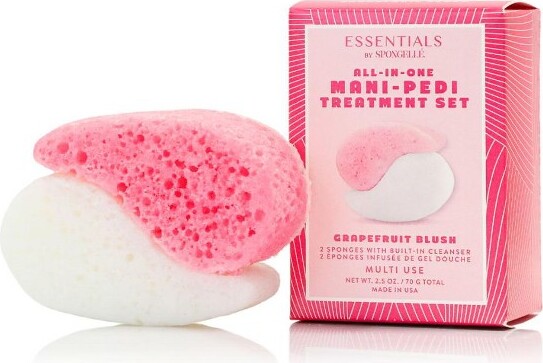 Spongelle GrapefruitBlushMani-PediTreatmentSet|Essentials
