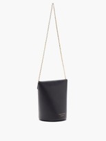 Thumbnail for your product : Tsatsas Olive Grained-leather Bucket Bag - Navy