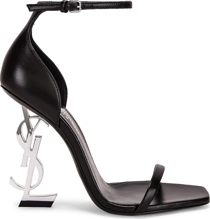 Saint Laurent Opyum YSL Heels in Black