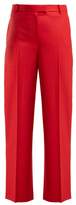 Thumbnail for your product : The Row Lada Tailored Wool-crepe Trousers - Womens - Red