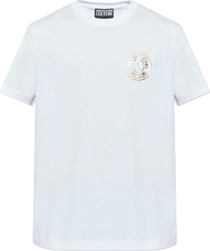 Versace Jeans Couture Logo-Detail Cotton T-Shirt