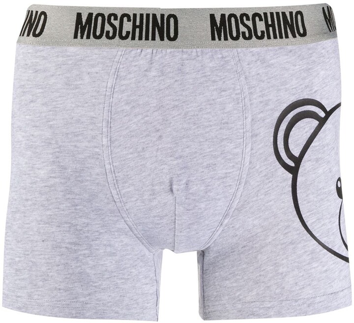 Moschino Teddy Bear Print Boxers - ShopStyle