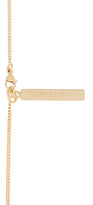 Thumbnail for your product : Givenchy Medallion gold-tone and ruthenium-tone necklace
