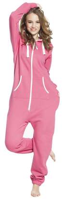 SkylineWears Women's Ladies Onesie Hoodie Jumpsuit Playsuit XL