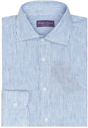 Ralph Lauren Purple Label Linen Stripe Shirt