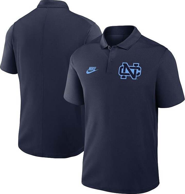 Men's Nike Navy North Carolina Tar Heels Primetime Victory Legacy Vault Logo Performance Polo