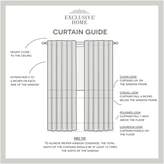 Thumbnail for your product : Exclusive Home Belfast Woven Wave Embellished Sheer Hidden Tab Top Curtain Panel Pair