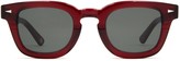 Thumbnail for your product : AHLEM Champ De Mars Burgundy Sunglasses
