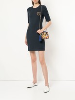 Thumbnail for your product : Chanel Pre Owned Silhouette Fitted Short Dress