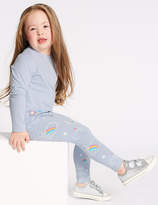 Thumbnail for your product : Marks and Spencer 2 Pack Easy Dressing Leggings (3 Months - 7 Years)
