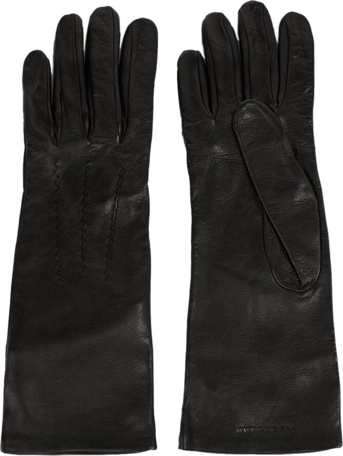 Burberry Women's Leather Gloves | ShopStyle