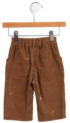 Florence Eiseman Boys' Embroidered Corduroy Pants