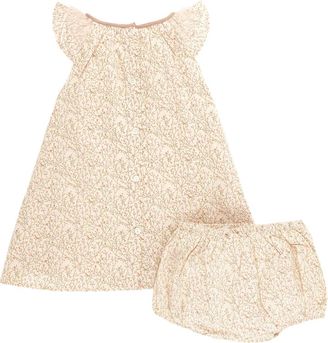 ilovegorgeous I Love Gorgeous Floral Voile Dress & Bloomers-Pink