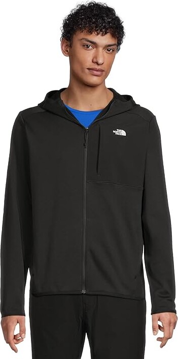 The North Face TNF Performance Fleece Full Zip Hoodie Men's Jacket TNF Black : XS, Elastane/Polyester