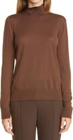 Thumbnail for your product : Lafayette 148 New York Split Mock Neck Wool Sweater
