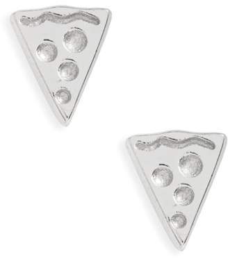 Kris Nations Pizza Stud Earrings