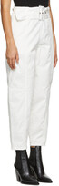 Thumbnail for your product : See by Chloe White Cocoon Trousers