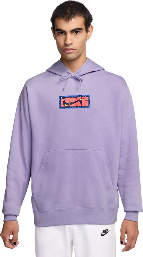 Men's Club Fleece Pull-Over Logo Hoodie