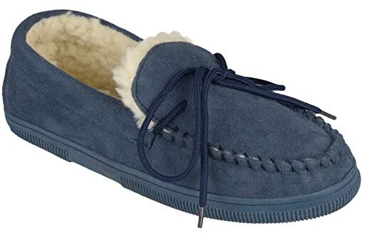 Mens Moccasin Slippers | Shop the world's largest collection of 