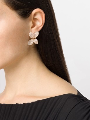 Pasquale Bruni 18kt rose gold Giardini Segreti diamond stud earrings