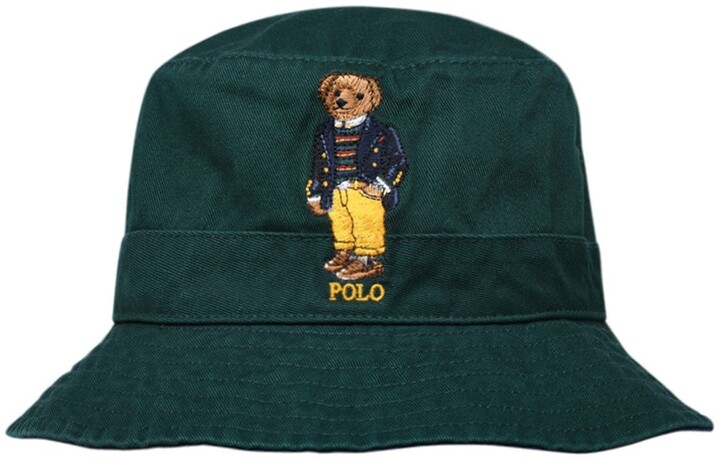 bucket hat polo bear