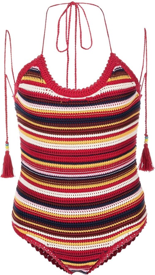 Alanui Beach Break crochet swimsuit ShopStyle
