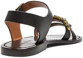 Thumbnail for your product : Marni Embellished Leather Strappy Sandals