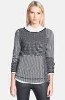 Thumbnail for your product : Nordstrom Mixed Stitch Cashmere Tunic