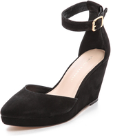 Thumbnail for your product : Loeffler Randall Jules Low Wedge Pumps