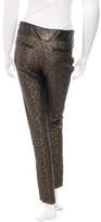 Thumbnail for your product : Sophie Theallet Leather-Trimmed Tweed Pants w/ Tags