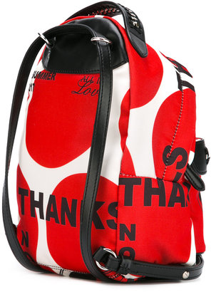 Stella McCartney mini Thanks Girls print Falabella backpack