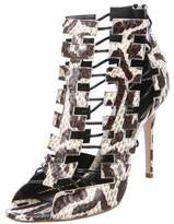Thumbnail for your product : Aperlaï Shena Caged Sandals
