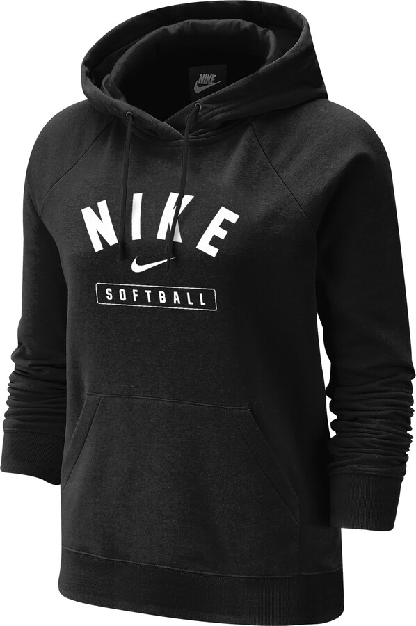 nike womens softball hoodie