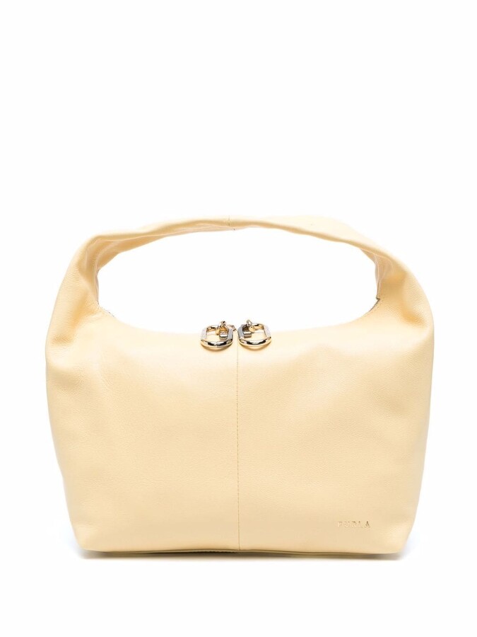 furla leather tote bolsa