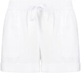 Thumbnail for your product : Alice + Olivia Drawstring Lyocell-Blend Shorts