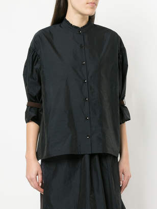Kolor pleated-sleeve blouse