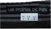 Thumbnail for your product : Les Prairies de Paris Grey Cotton Skirt