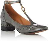 Thumbnail for your product : Chloé Women's Perry Patent Leather Mary Jane Pumps-Gray