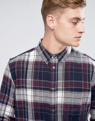 French Connection Lumberjack Flannel Check Shirt