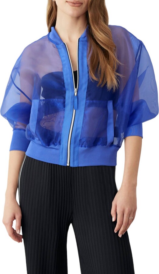 ジャケット・アウター Theory 24SS SHEER BOMBER AIRY COTTON 未使用品】 Theory AIRY COTTON SHEER BOMBER - メルカリ
