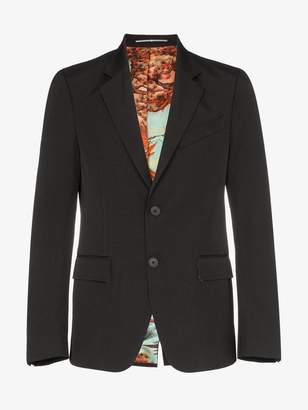 Givenchy lined button up blazer jacket