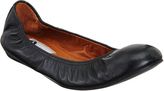 Thumbnail for your product : Lanvin Leather Ballet Flats-Black