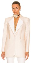 Thumbnail for your product : Nuè Cloud Double Breasted Blazer in Ivory