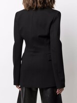 Thumbnail for your product : ATTICO Pin-Fastening Suit Blazer