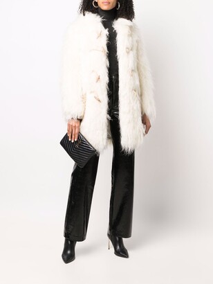 Saint Laurent Montgomery shearling coat