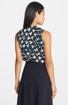 Thumbnail for your product : Classiques Entier 'Refined Silk' Zip Front Top
