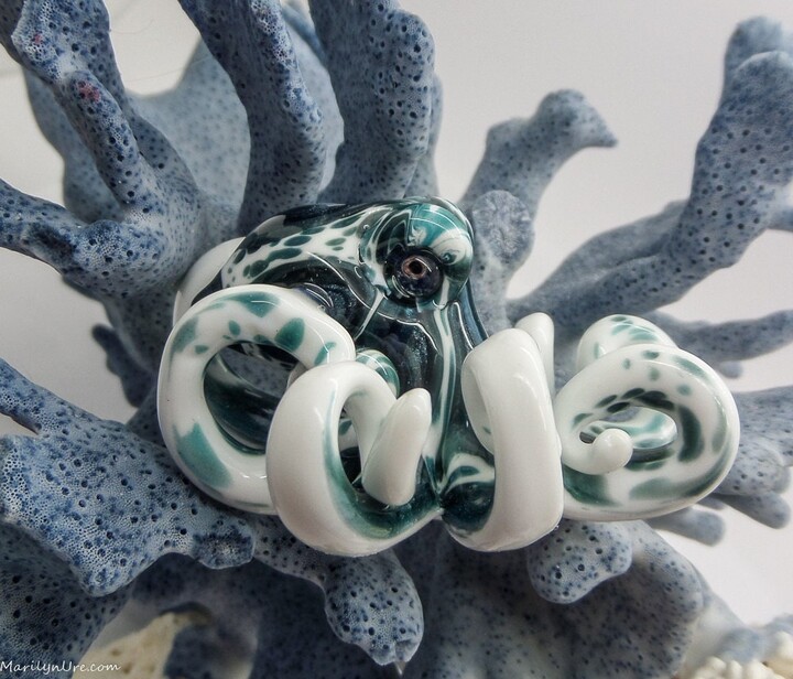 Etsy The Unobtanium Kraken Collectible Wearable Boro Glass Octopus Necklace/Sculpture Made To Order