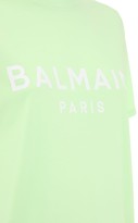 Thumbnail for your product : Balmain Logo Printed Cotton Jersey T-shirt